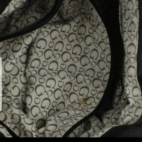 GUESS Womens Zebra Pattern Large Hobo Bab - Picture 3 of 3